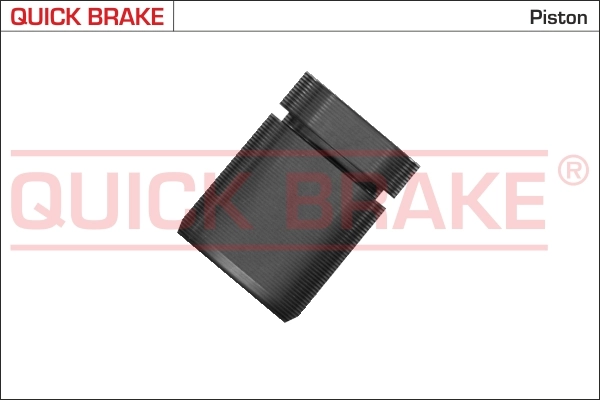 Piston, brake caliper